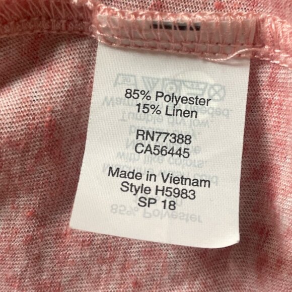 J.Crew Women's Wrap Cardigan Sweater Pale Pink V-Neck Tie Closure Linen Blend La - Picture 5 of 6